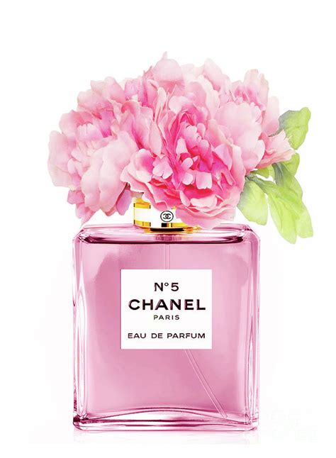 chanel no 5 flowers template|chanel roses.